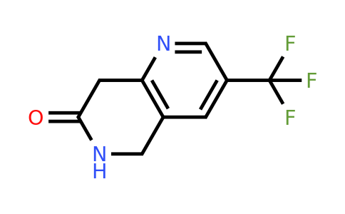 CAS 624734-25-4 | 3-Trifluoromethyl-5,8-dihydro-6H-[1,6]naphthyridin-7-one