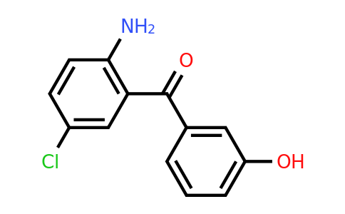 CAS 62492-58-4 | (2-amino-5-chlorophenyl)(3-hydroxyphenyl)methanone