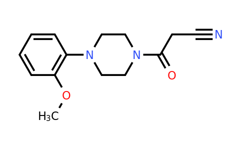 CAS 62508-79-6 | 3-[4-(2-methoxyphenyl)piperazin-1-yl]-3-oxopropanenitrile
