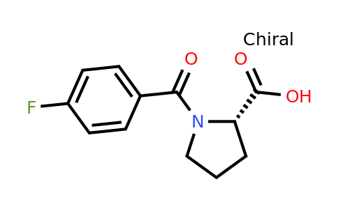 CAS 62522-93-4 | (S)-1-(4-Fluorobenzoyl)pyrrolidine-2-carboxylic acid