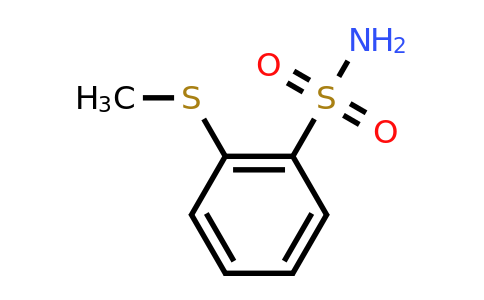 CAS 62533-39-5 | 2-(Methylthio)benzenesulfonamide