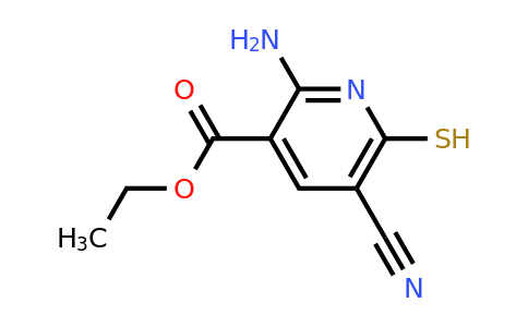 CAS 625370-81-2 | ethyl 2-amino-5-cyano-6-sulfanylpyridine-3-carboxylate
