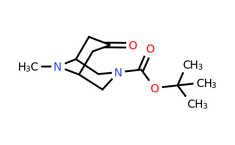 CAS 625434-89-1 | 3,9-Diazabicyclo[3.3.1]nonane-3-carboxylic acid, 9-methyl-7-oxo-, 1,1-dimethylethyl ester