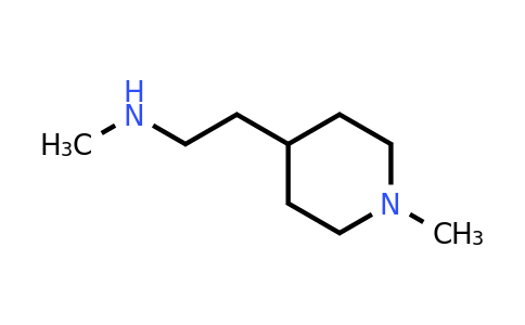 CAS 625438-09-7 | N-Methyl-2-(1-methylpiperidin-4-yl)ethanamine