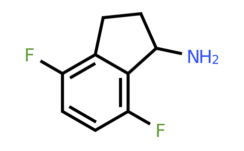 CAS 625471-13-8 | 4,7-Difluoro-2,3-dihydro-1H-inden-1-amine