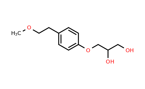 CAS 62572-90-1 | 3-(4-(2-Methoxyethyl)phenoxy)propane-1,2-diol