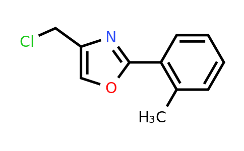 CAS 625825-66-3 | 4-(Chloromethyl)-2-(2-methylphenyl)-1,3-oxazole
