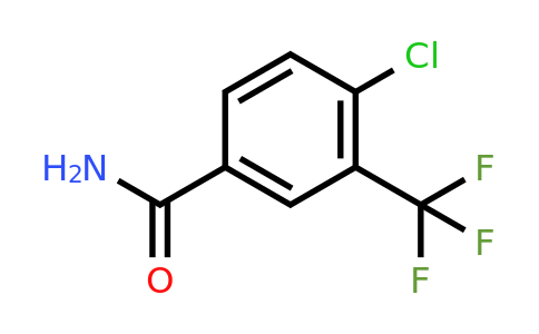 CAS 62584-23-0 | 4-Chloro-3-(trifluoromethyl)benzamide