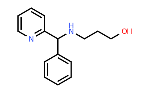 CAS 626214-15-1 | 3-{[phenyl(pyridin-2-yl)methyl]amino}propan-1-ol