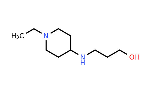 CAS 626214-18-4 | 3-((1-Ethylpiperidin-4-yl)amino)propan-1-ol
