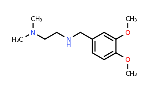 CAS 626216-24-8 | N1-(3,4-Dimethoxybenzyl)-N2,N2-dimethylethane-1,2-diamine