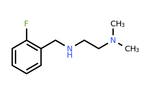CAS 626216-27-1 | [2-(Dimethylamino)ethyl][(2-fluorophenyl)methyl]amine