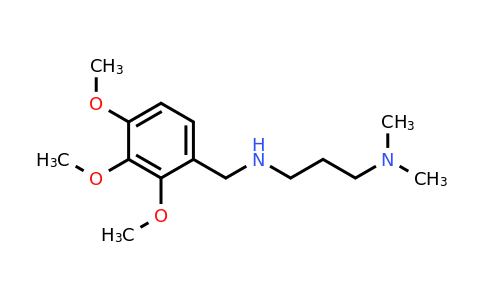 CAS 626216-54-4 | N1,N1-Dimethyl-N3-(2,3,4-trimethoxybenzyl)propane-1,3-diamine