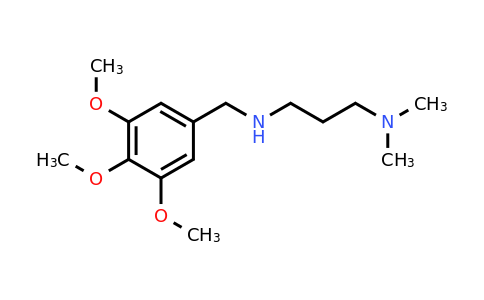 CAS 626216-57-7 | N1,N1-Dimethyl-N3-(3,4,5-trimethoxybenzyl)propane-1,3-diamine