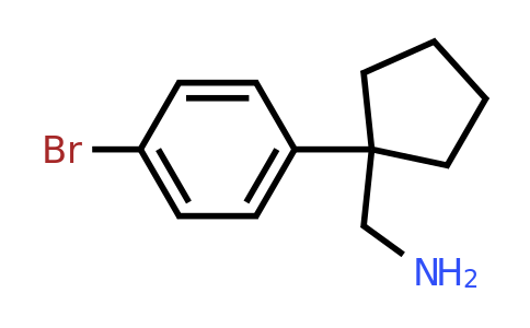 CAS 626603-31-4 | 1-(4-Bromophenyl)-cyclopentanemethanamine