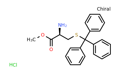 CAS 62675-68-7 | (R)-Methyl 2-amino-3-(tritylthio)propanoate hydrochloride