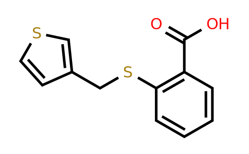 CAS 62688-29-3 | 2-{[(thiophen-3-yl)methyl]sulfanyl}benzoic acid
