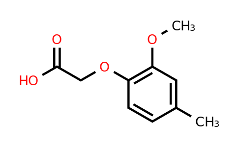 CAS 6270-23-1 | 2-(2-methoxy-4-methylphenoxy)acetic acid