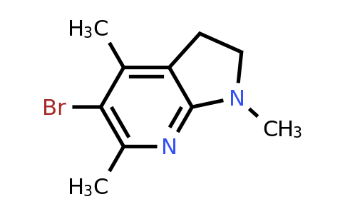CAS 627098-12-8 | 5-Bromo-1,4,6-trimethyl-2,3-dihydro-1H-pyrrolo[2,3-b]pyridine