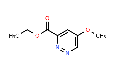 5-methoxy-3-Pyridazinecarboxylic acid ethyl ester