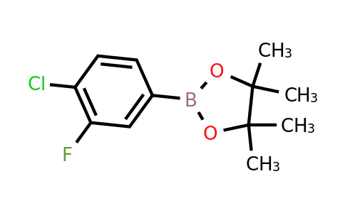 CAS 627525-83-1 | 2-(4-Chloro-3-fluorophenyl)-4,4,5,5-tetramethyl-1,3,2-dioxaborolane