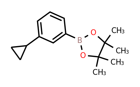 CAS 627526-56-1 | 2-(3-Cyclopropylphenyl)-4,4,5,5-tetramethyl-[1,3,2]dioxaborolane