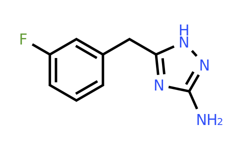 CAS 627544-97-2 | 5-[(3-fluorophenyl)methyl]-1H-1,2,4-triazol-3-amine