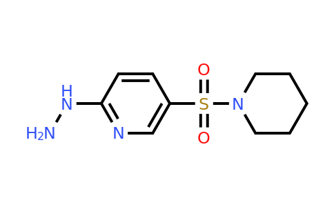 CAS 627839-89-8 | 2-hydrazinyl-5-(piperidine-1-sulfonyl)pyridine
