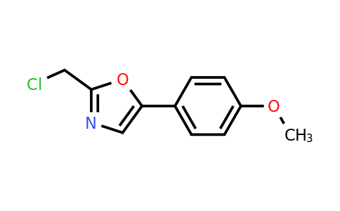 CAS 627899-48-3 | 2-(Chloromethyl)-5-(4-methoxyphenyl)-1,3-oxazole
