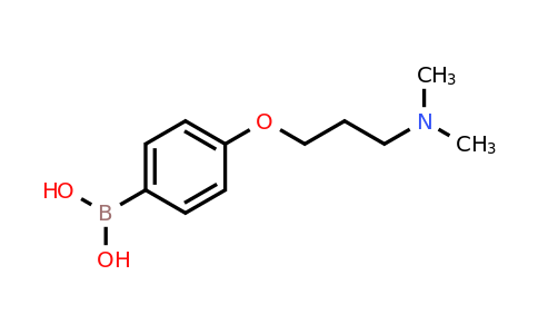 CAS 627899-88-1 | (4-(3-(dimethylamino)propoxy)phenyl)boronic acid