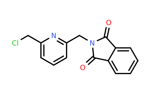 CAS 628308-52-1 | 2-((6-(Chloromethyl)pyridin-2-yl)methyl)isoindoline-1,3-dione