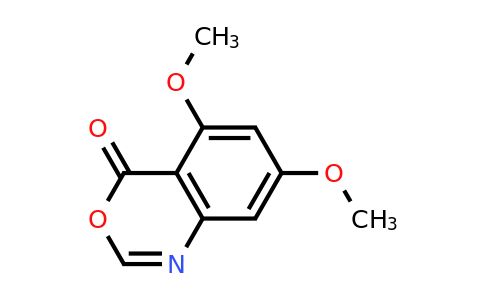 CAS 628686-76-0 | 5,7-Dimethoxy-4H-benzo[d][1,3]oxazin-4-one