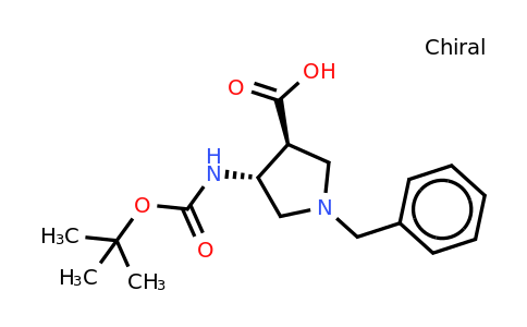 CAS 628725-28-0 | Trans-4-BOC-amino-1-benzylpyrrolidine-3-carboxylic acid