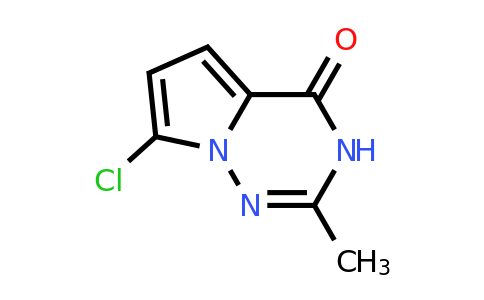 CAS 628734-14-5 | 7-chloro-2-methyl-3H,4H-pyrrolo[2,1-f][1,2,4]triazin-4-one