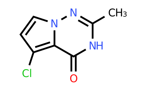 CAS 628734-34-9 | 5-chloro-2-methyl-3H,4H-pyrrolo[2,1-f][1,2,4]triazin-4-one