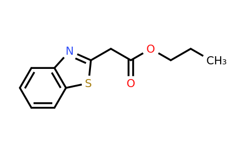 CAS 62886-14-0 | Propyl 2-(benzo[D]thiazol-2-YL)acetate