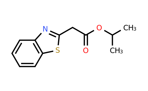 CAS 62886-15-1 | Isopropyl 2-(benzo[D]thiazol-2-YL)acetate