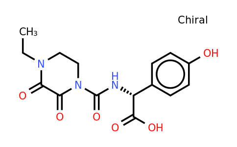CAS 62893-24-7 | (2R)-2-[(4-Ethyl-2,3-dioxopiperazinyl)carbonylamino]-2-(4-hydroxyphenyl)acetic acid