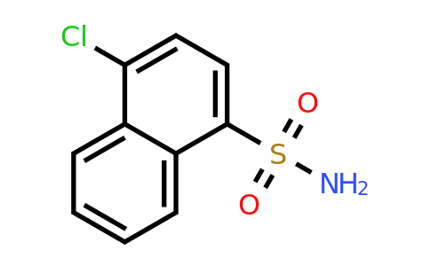 CAS 6292-61-1 | 4-Chloronaphthalene-1-sulfonamide