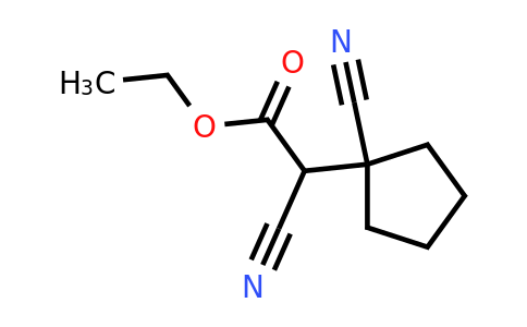 CAS 62953-74-6 | ethyl 2-cyano-2-(1-cyanocyclopentyl)acetate