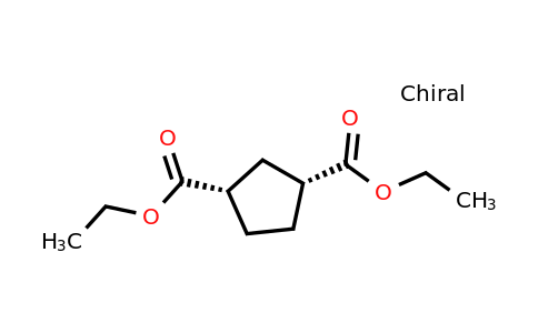 CAS 62959-15-3 | rel-(1R,3S)-Diethyl cyclopentane-1,3-dicarboxylate
