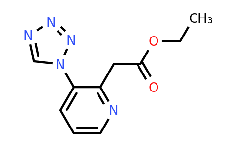 CAS 629655-32-9 | Ethyl 2-(3-(1H-tetrazol-1-YL)pyridin-2-YL)acetate