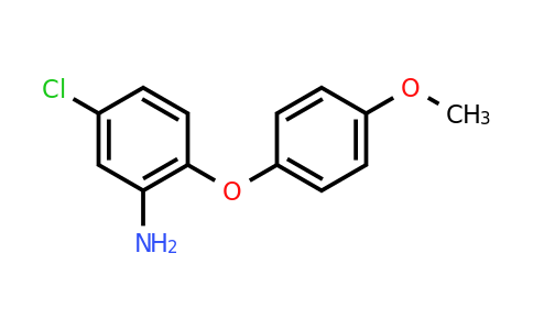 CAS 62966-75-0 | 5-chloro-2-(4-methoxyphenoxy)aniline