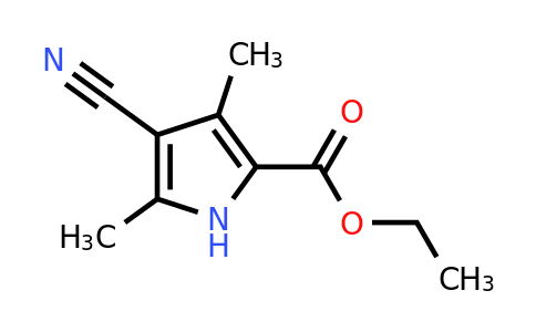 CAS 6297-38-7 | Ethyl 4-cyano-3,5-dimethyl-1H-pyrrole-2-carboxylate