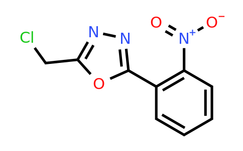 CAS 63002-55-1 | 2-(Chloromethyl)-5-(2-nitrophenyl)-1,3,4-oxadiazole
