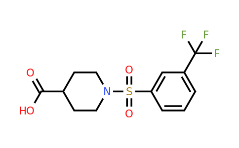 CAS 630049-57-9 | 1-[3-(trifluoromethyl)benzenesulfonyl]piperidine-4-carboxylic acid