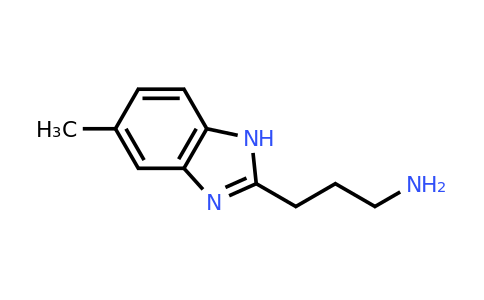 CAS 630091-53-1 | 3-(5-Methyl-1H-benzimidazol-2-YL)propan-1-amine