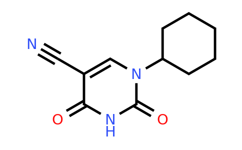 CAS 6301-31-1 | 1-Cyclohexyl-2,4-dioxo-1,2,3,4-tetrahydropyrimidine-5-carbonitrile