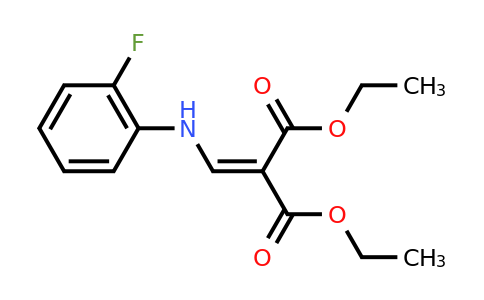 CAS 63010-68-4 | 1,3-diethyl 2-{[(2-fluorophenyl)amino]methylidene}propanedioate