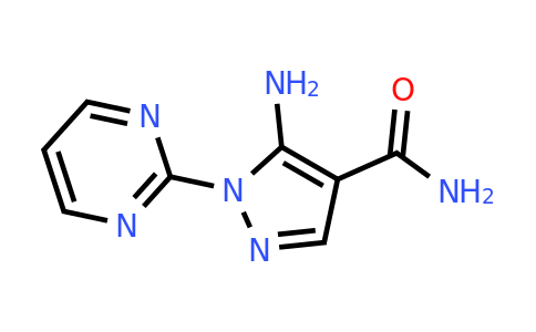 CAS 630107-85-6 | 5-amino-1-(pyrimidin-2-yl)-1H-pyrazole-4-carboxamide